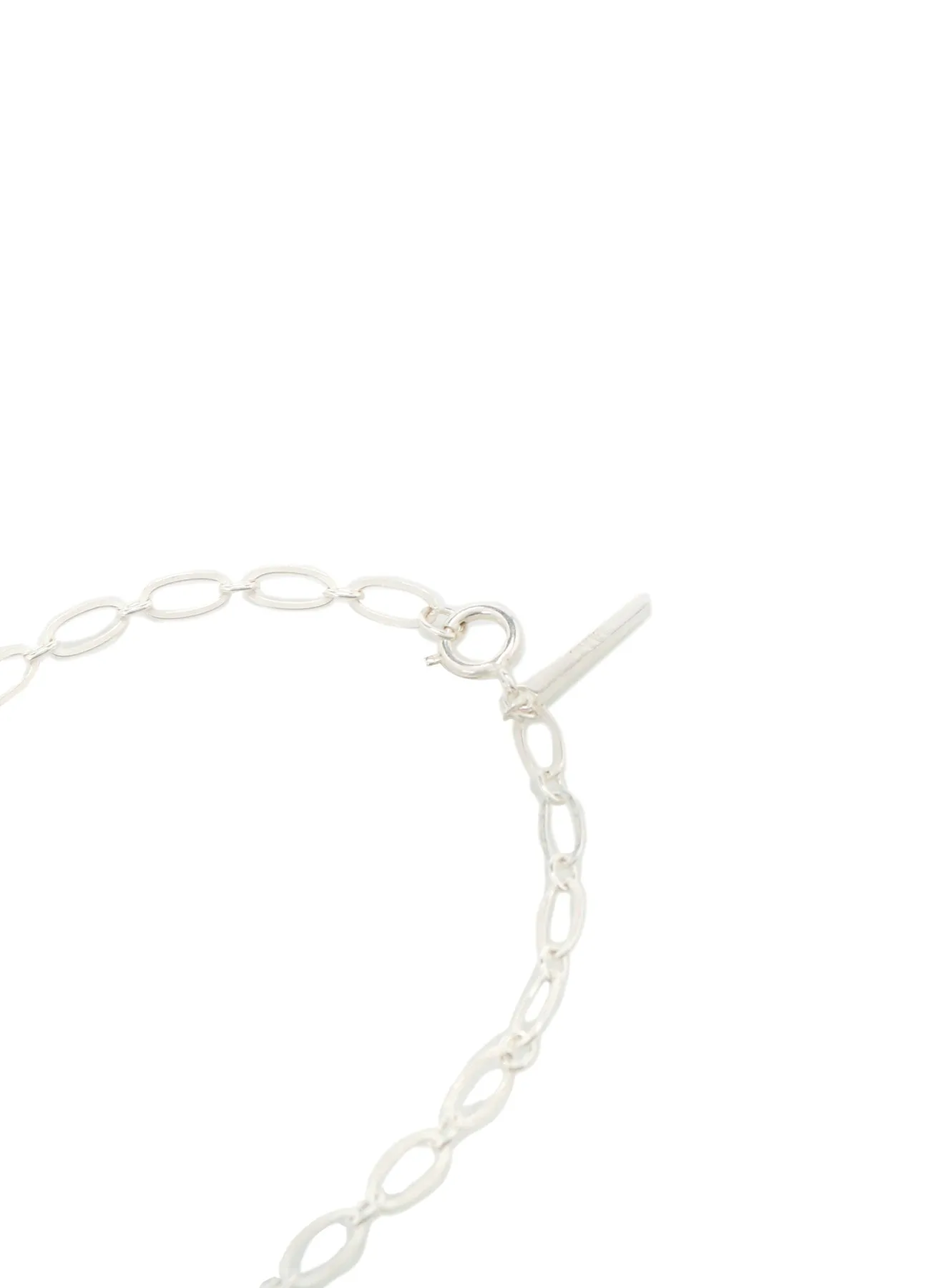 SAFETY PINS ONYX NECKLACE