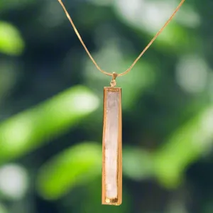 Selenite Pendants