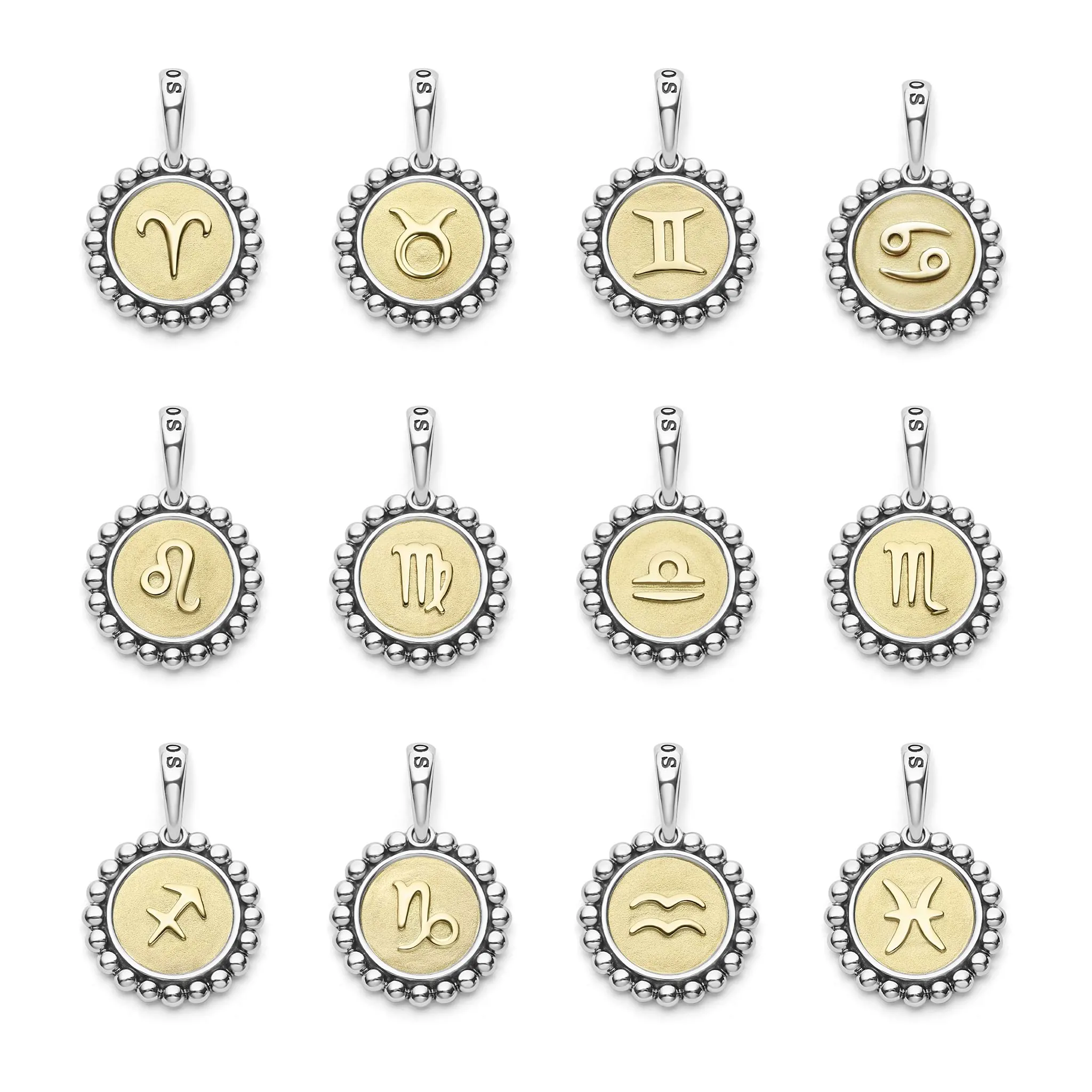 Signature Caviar Aries Zodiac Charm