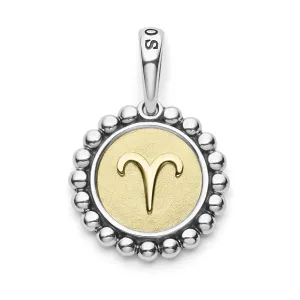 Signature Caviar Aries Zodiac Charm