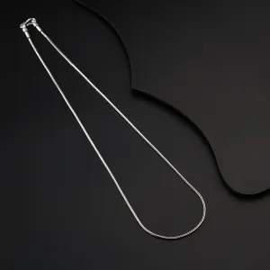 Silver Chain for Men / Women ( 22 inches )