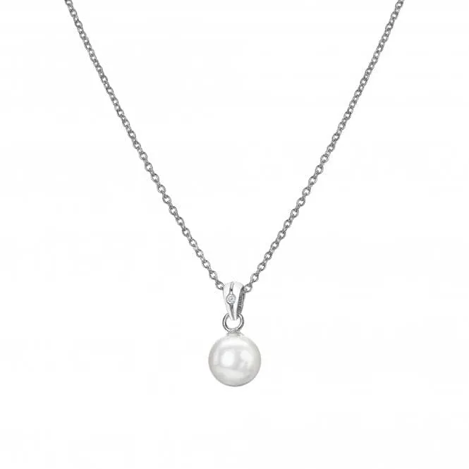 Sterling Silver Amulets Pearl Pendant DP895