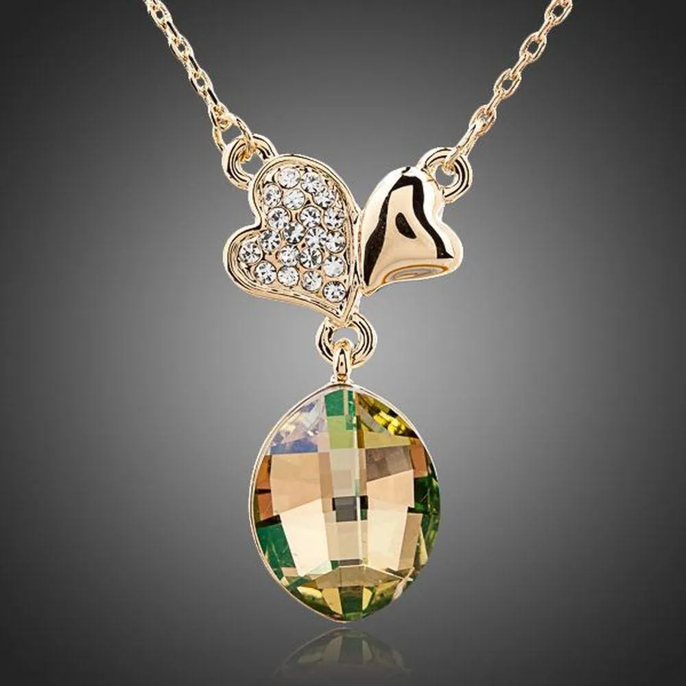 Two Leaf Clover Necklace KPN0111