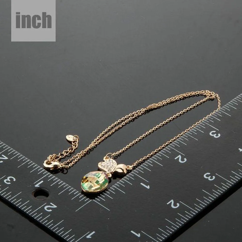 Two Leaf Clover Necklace KPN0111
