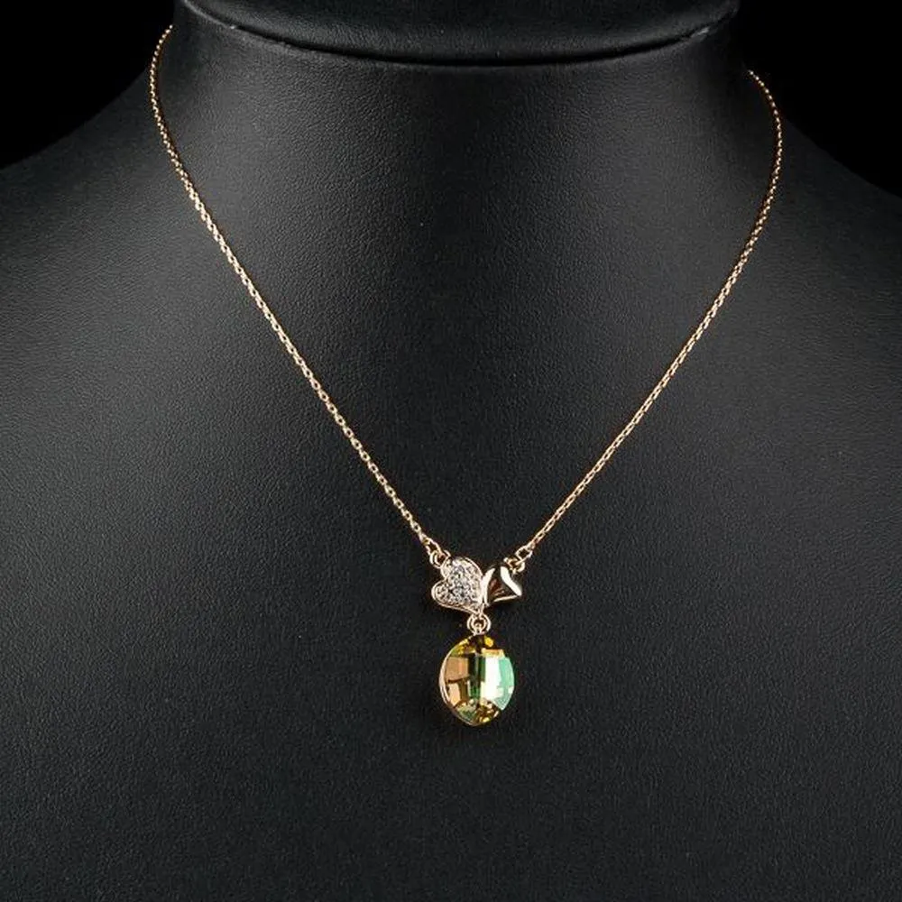 Two Leaf Clover Necklace KPN0111