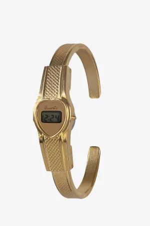 WCHRHEB - Gold Heart Bracelet Watch