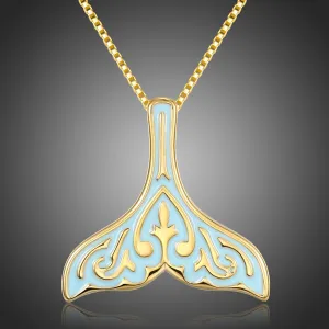 Whale Fluke Pendant Necklace KPN0279