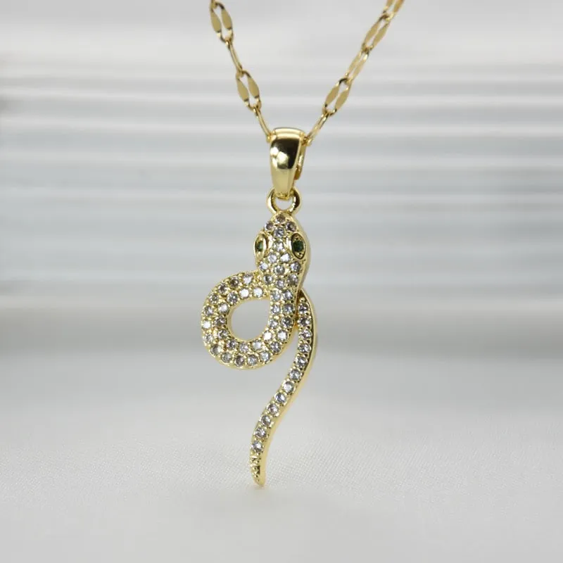 Women Zircon Jewelry Pendant Necklace