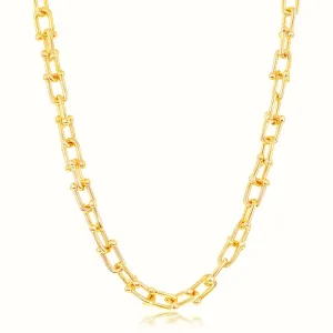 Women's Vermeil U Chain