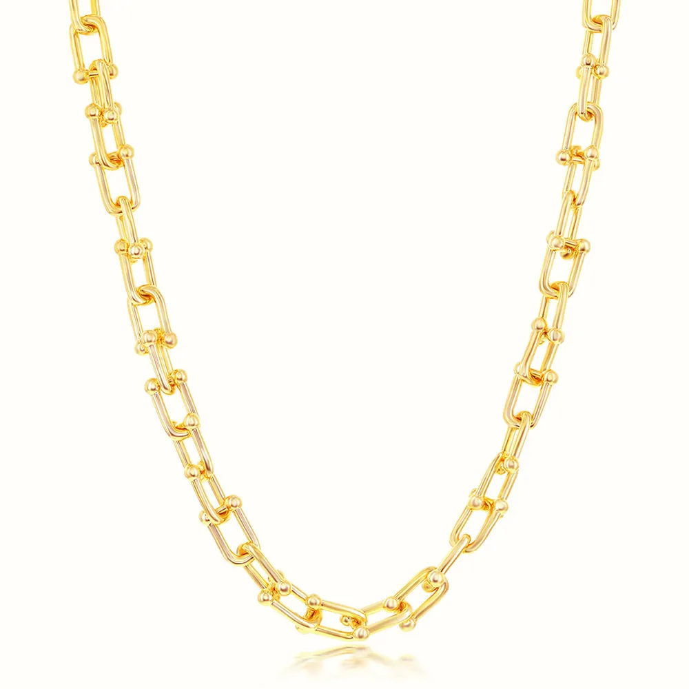 Women's Vermeil U Chain